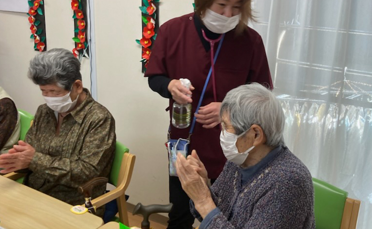 介護士・機能訓練士が常駐